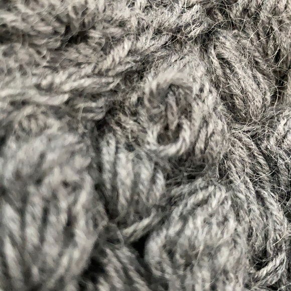 Escada 34 U.S. S Wool Mohair Gray Sweater Jacket - Picture 10 of 11